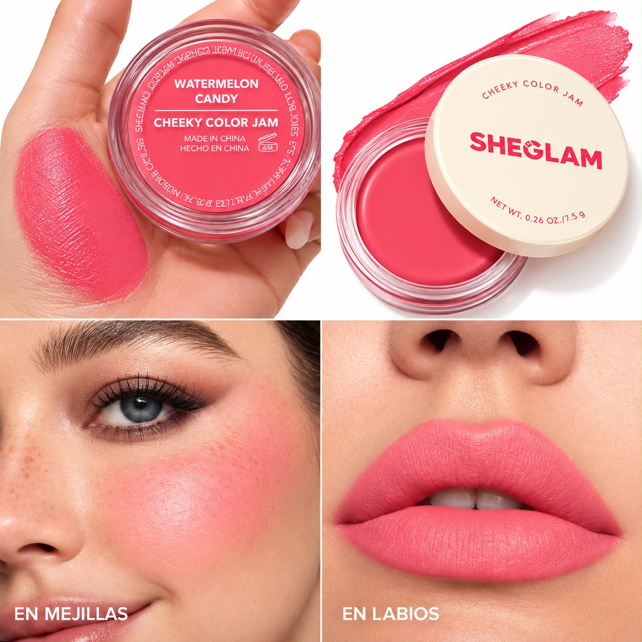 SHEGLAM Cheeky Color Jam – Watermelon Candy 3