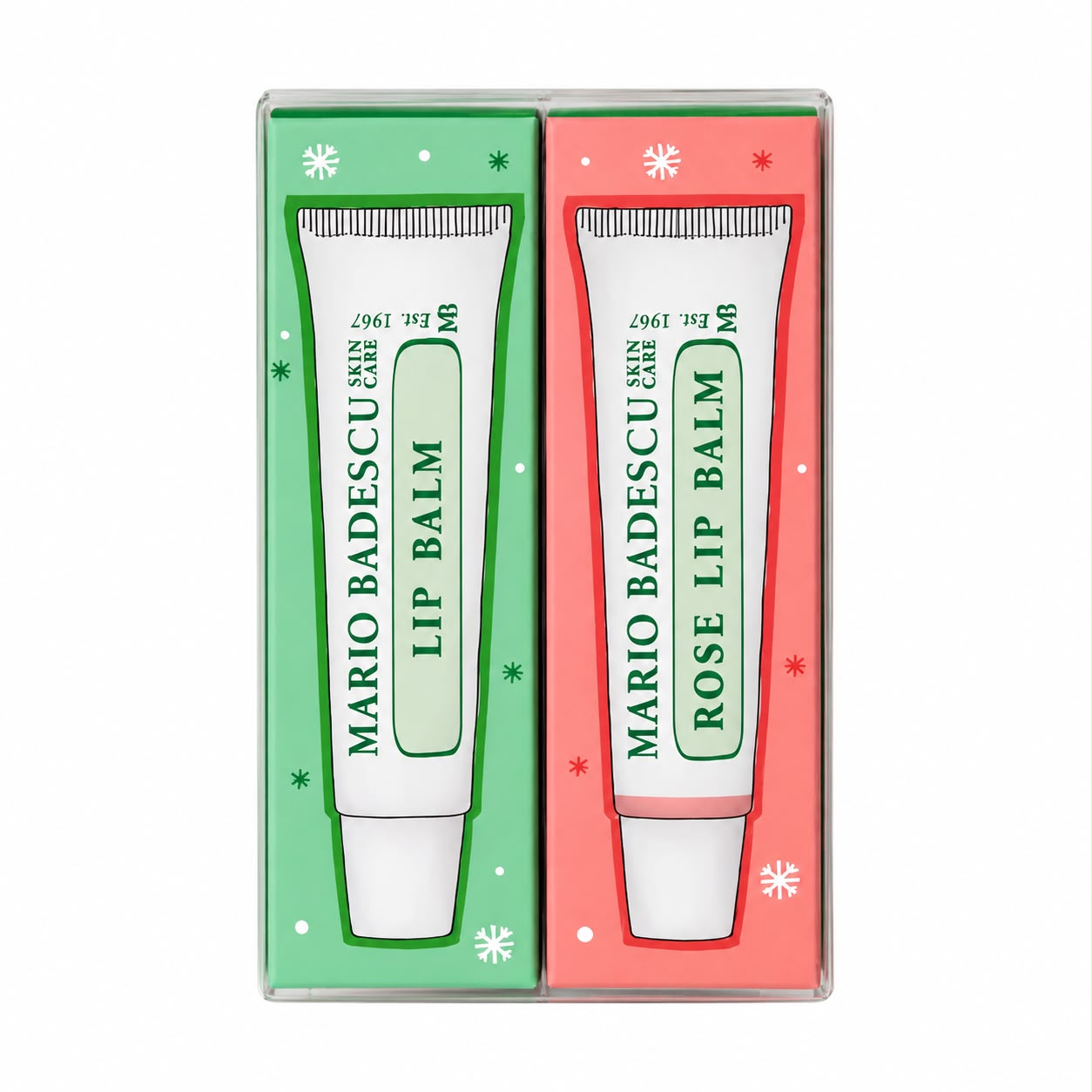 Mario Badescu Lip Balm – Lip Balm & Rose Lip Balm