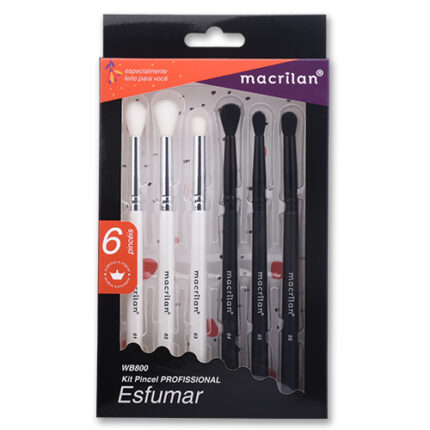 Kit 6 pinceles profesionales para difuminar de Macrilan