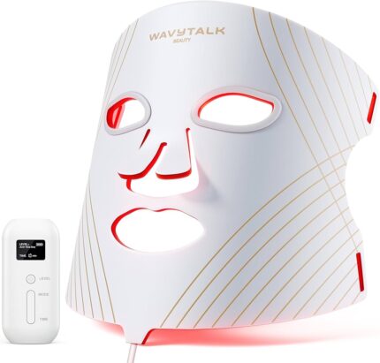 WAVYTALK Mascara de terapia de luz roja