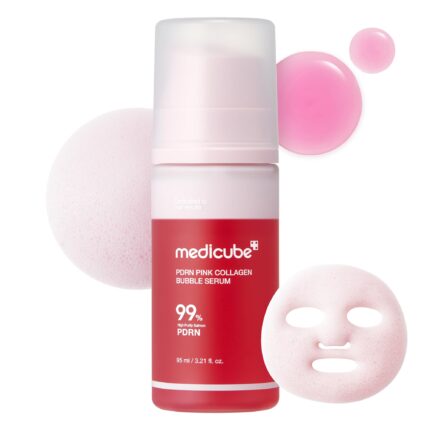 medicube pdrn pink colageno bubble serum