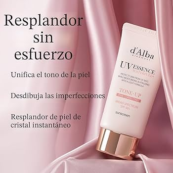 D ALBA UV ESSENCE TONE UP PROTECTOR SOLAR  EMPAREJA EL TONO