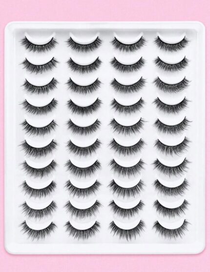 Set de Pestañas Natural Wispy – efecto voluminoso y natural