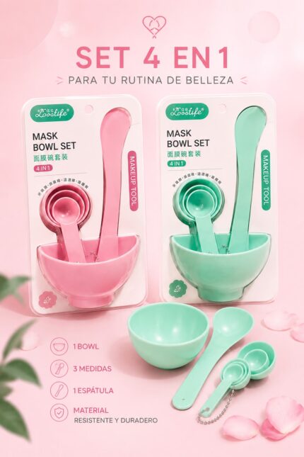 Lanella Mask Bowl Set 4 en 1