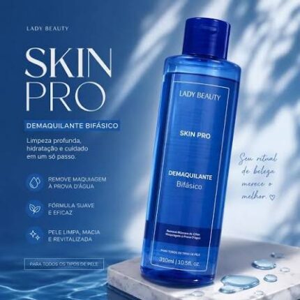 DESMAQUILLANTE BIFASICO SKIN PRO LADY BEAUTY 310 ML