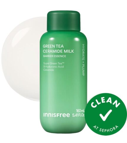 Innisfree Green Tea Ceramide Milk Barrier Essence – 160 ml