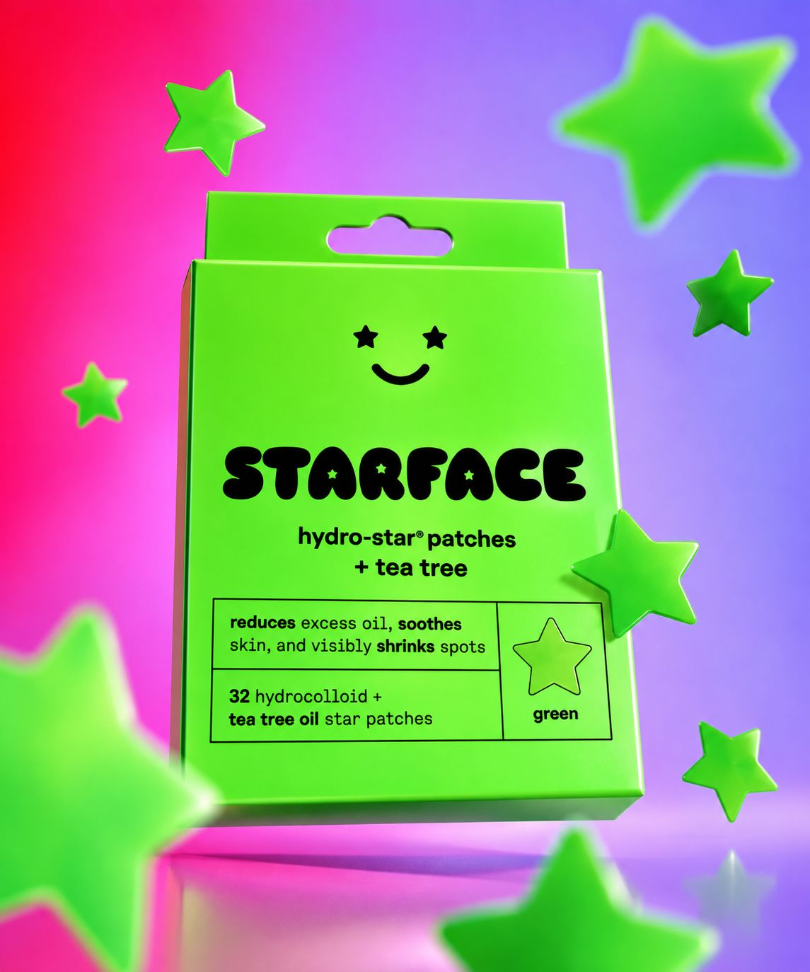 Starface Hydro-Star Patches + Tea Tree 1