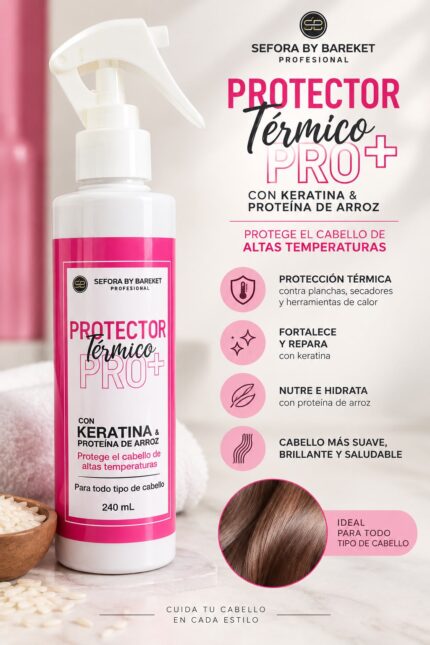 PROTECTOR TERMICO PRO -KERATINA Y PROTEINA DE ARROZ SEFORA