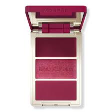 Morphe Cheek Thrills Multi-Finish Face Trio en tono Wine & Dine