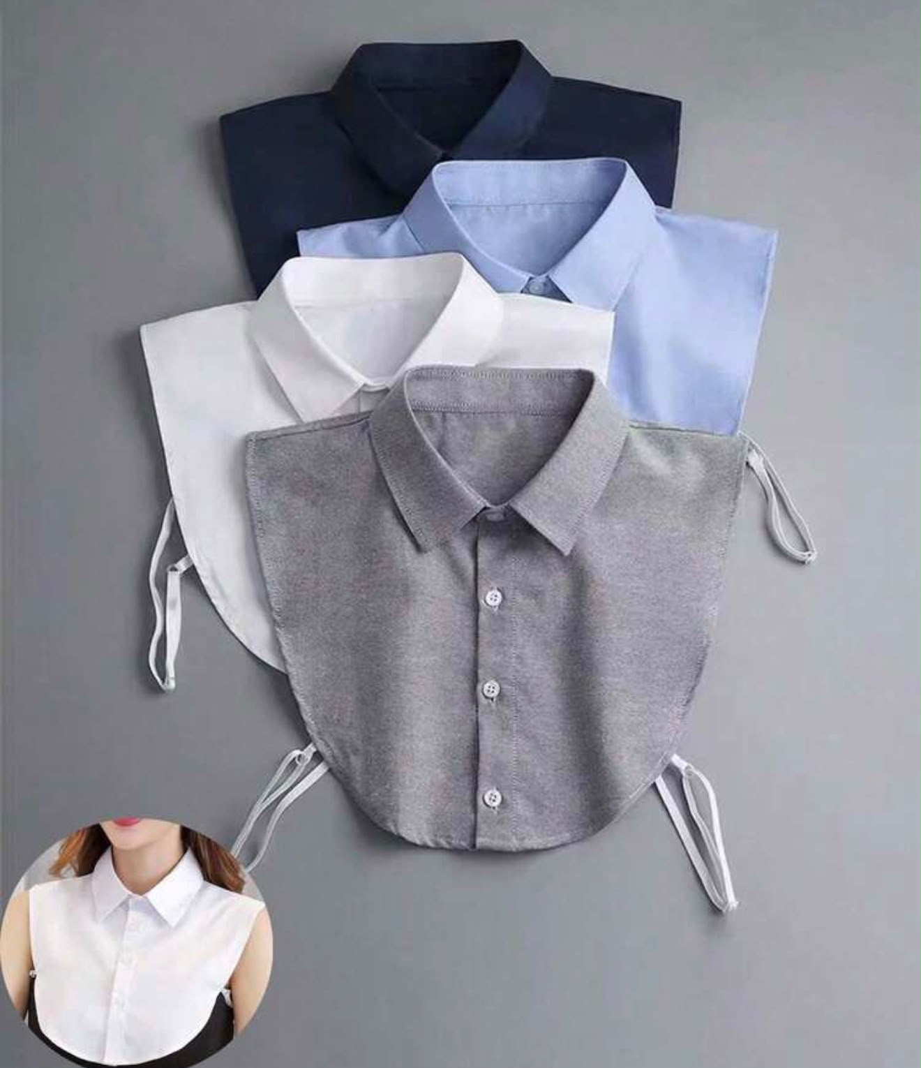 Cuello de camisa desmontable1