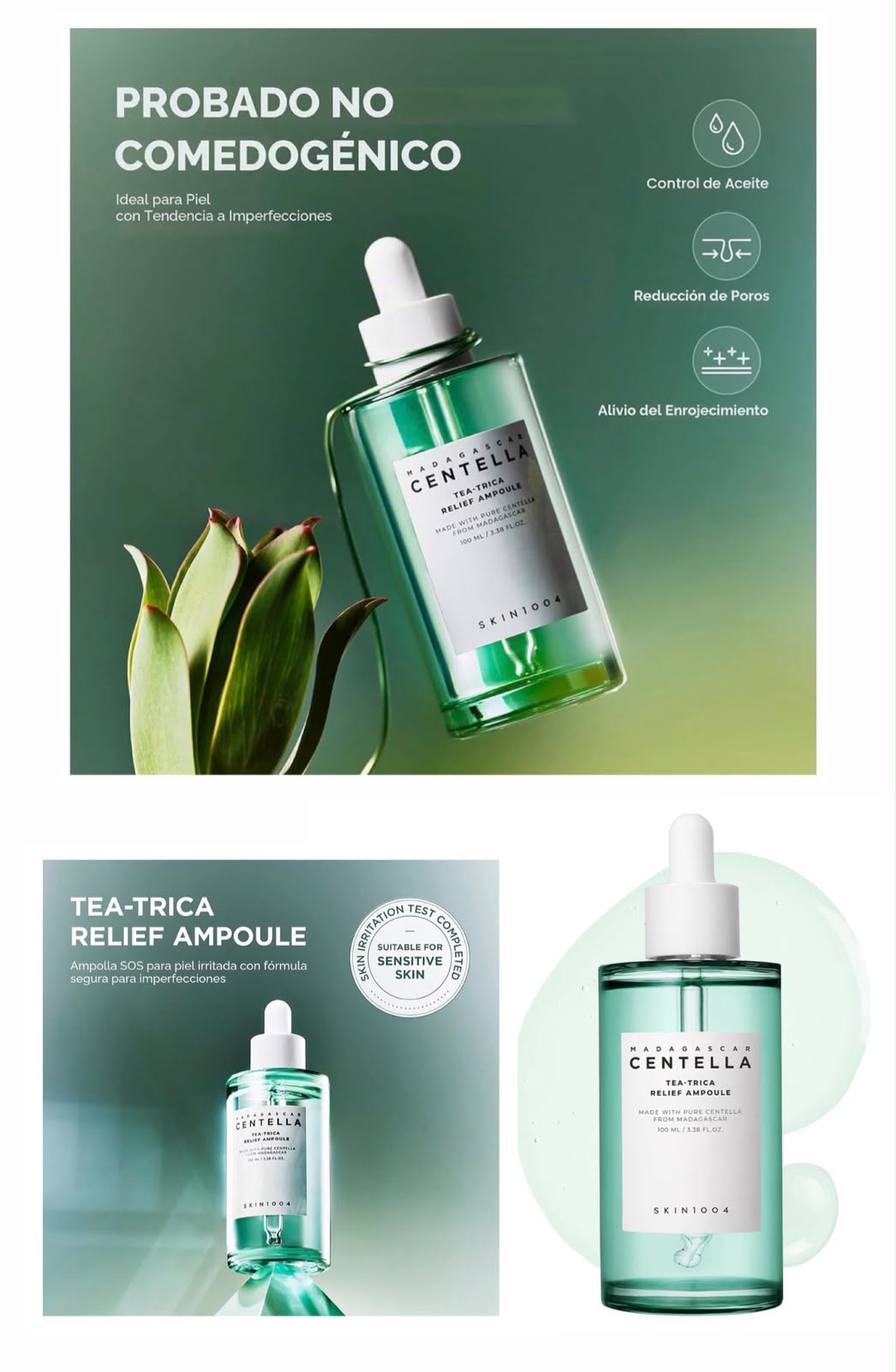 SKIN1004 Madagascar Centella Tea-Trica Relief Ampoule