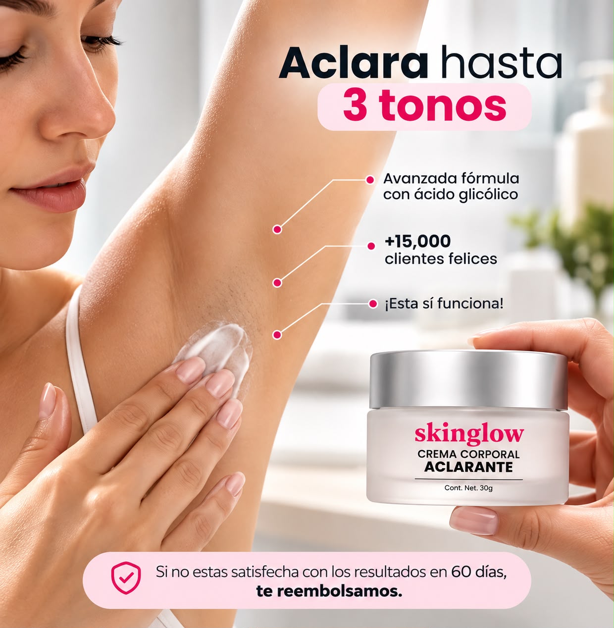Skinglow Crema Corporal Aclarante 1