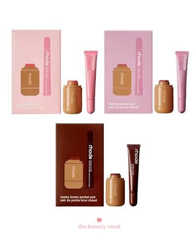 Rhode Pocket Blush + Lip Tint Pair