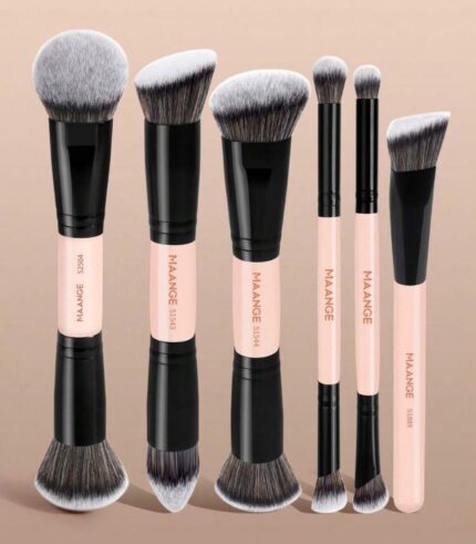 Set de Brochas de Maquillaje MAANGE de 6 piezas